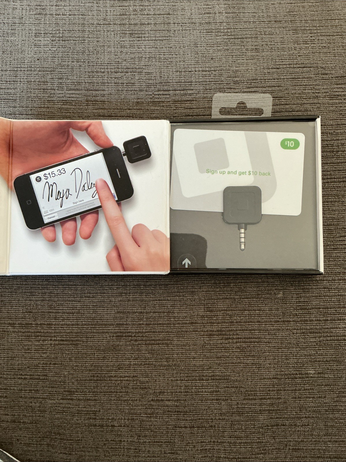 Square Remote Credit Card Reader Scanner for iPhone iPad and Android Cell Phones