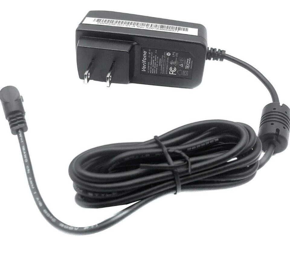 VERIFONE P400 P630 P200 VX805 VX820 POWER SUPPLY PWR435-001-01-A