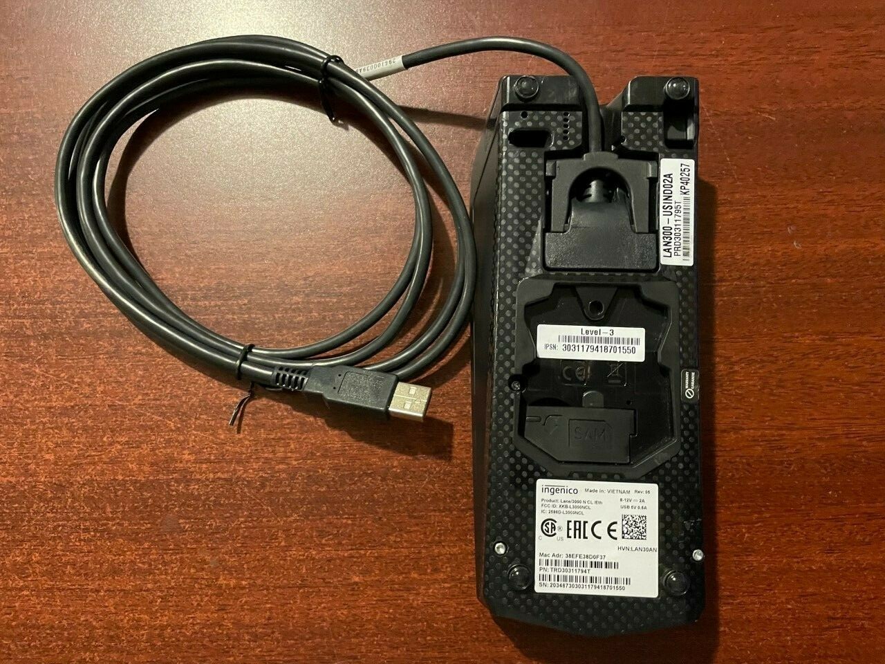 Ingenico Lane/3000 PIN Pad