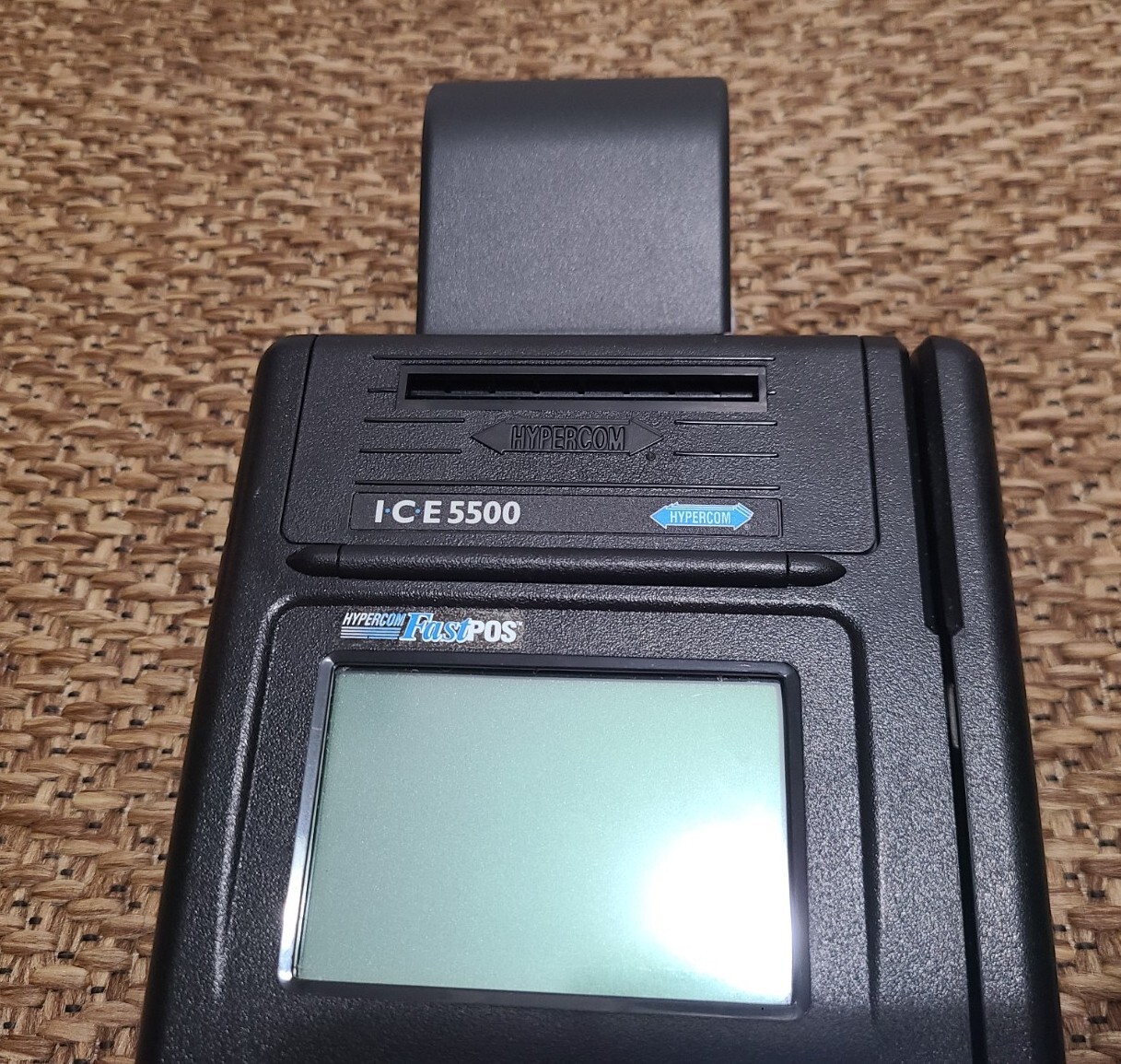 Lot Of 2 HYPERCOM T7 Plus & ICE 5500 Credit Card Machine