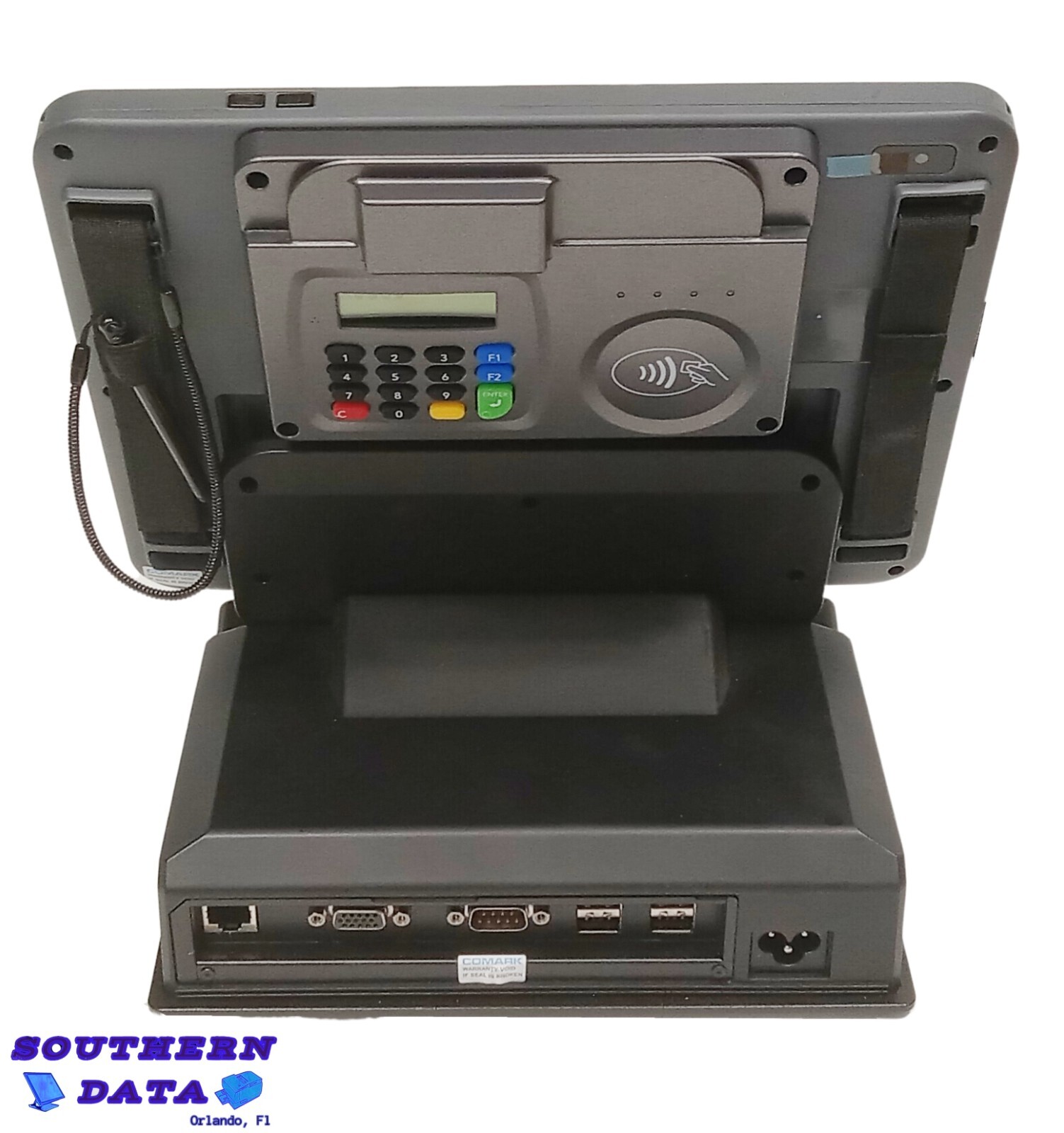 DLI 10 Rugged Mobile Tablet w/ Desktop Cradle Gen2 and a 5-in-1 payment module