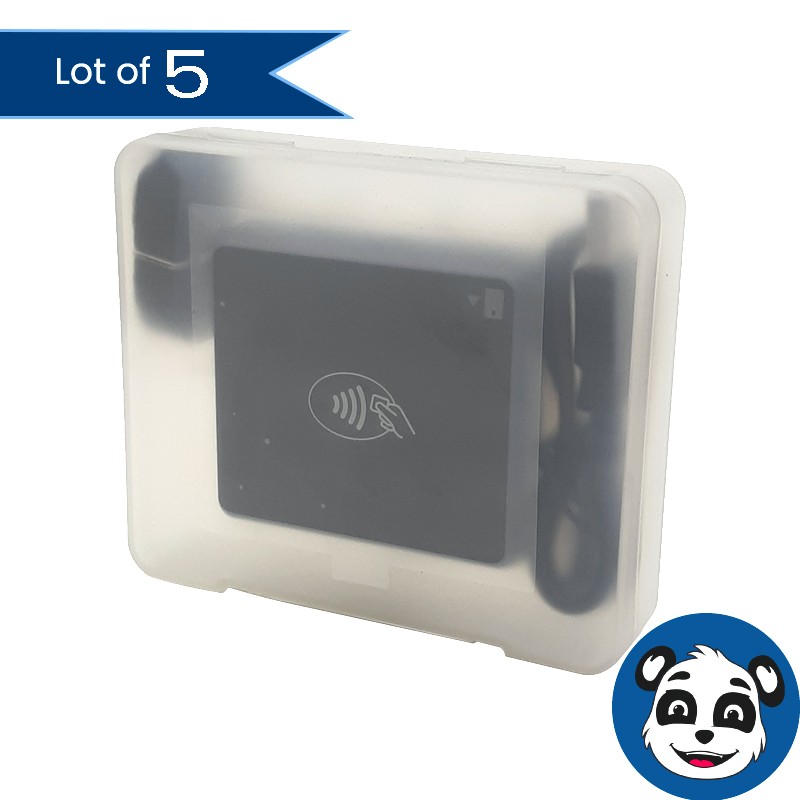 Lot of 5 BBPOS Chipper 2X BT Bluetooth NFC Card Readers – “NEW”