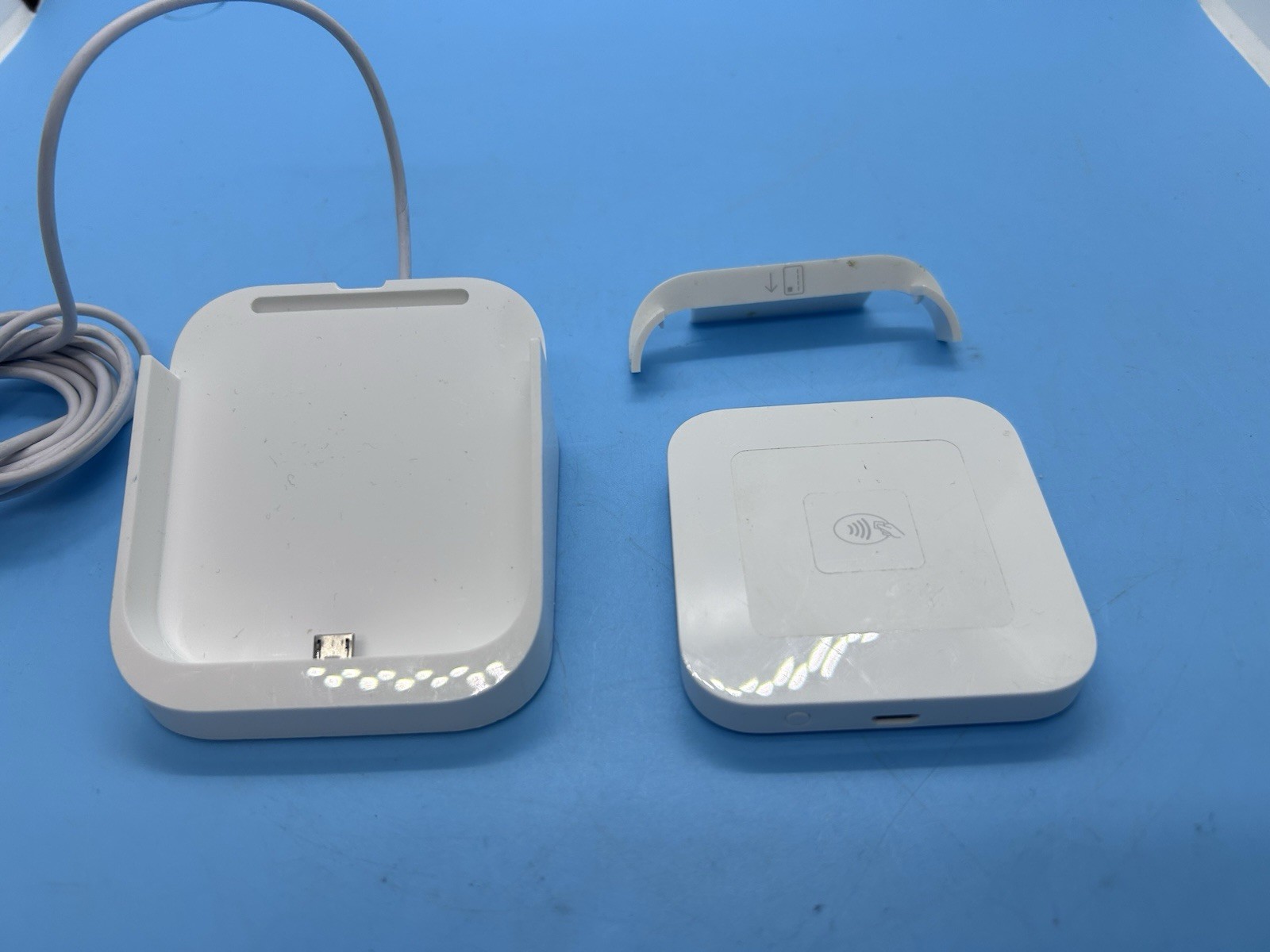 Square Credit Card Reader For Contactless Chip Model S6. W/Square USB Dock S7