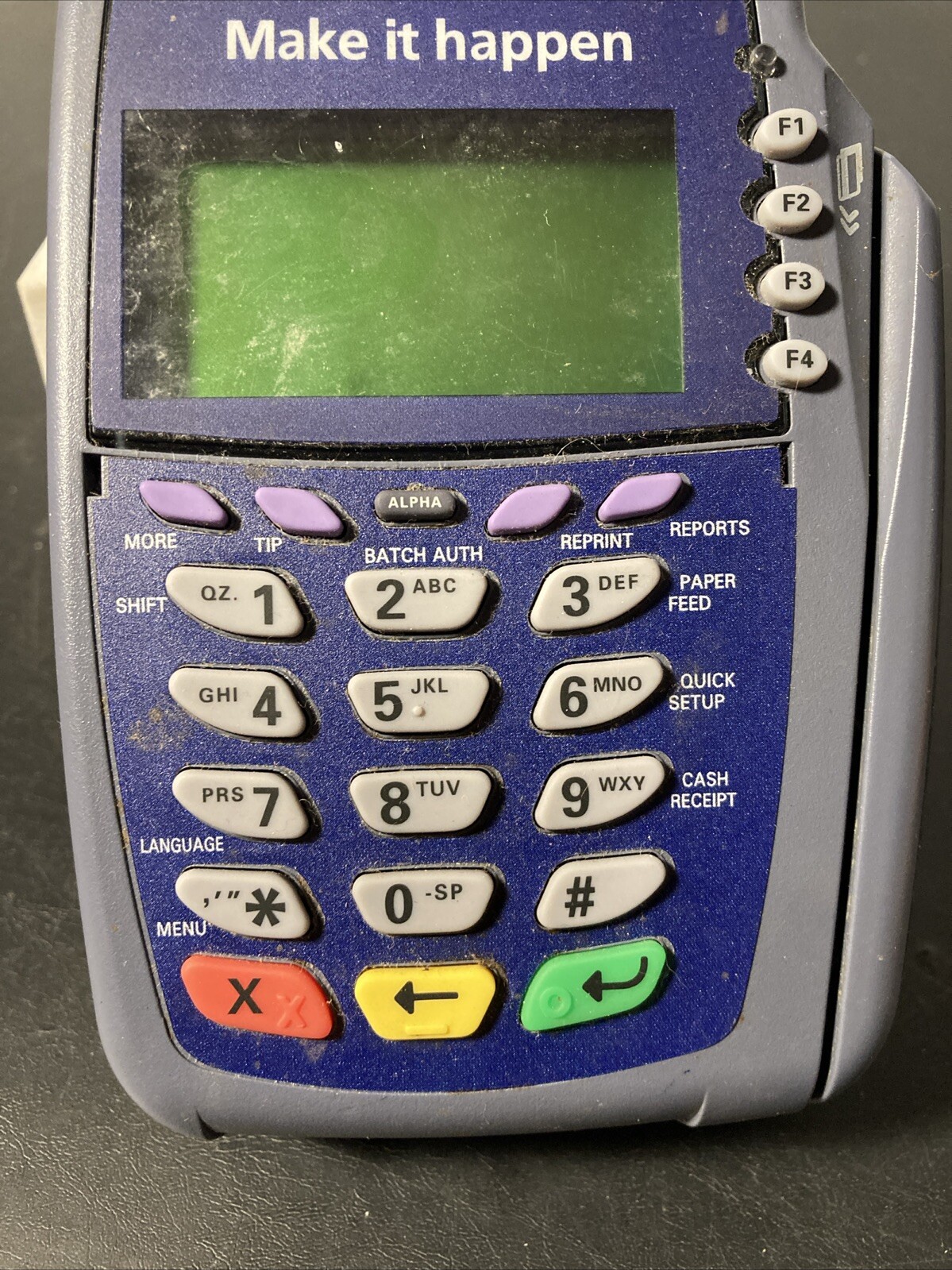 Verifone Vx510 Omni 5100 Wireless Credit Card Reader Built-in printer Omni 3730