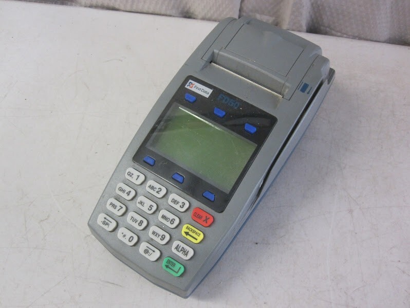 First Data FD-50 Credit Card Processing Terminal – No Power Adapter
