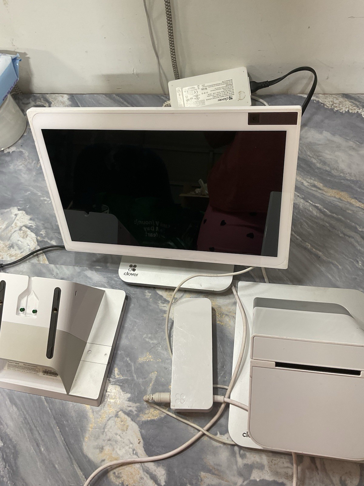 Clover StationDuoTerminal Printer POS System C505 S505 P500 H500 FOR PART READ D