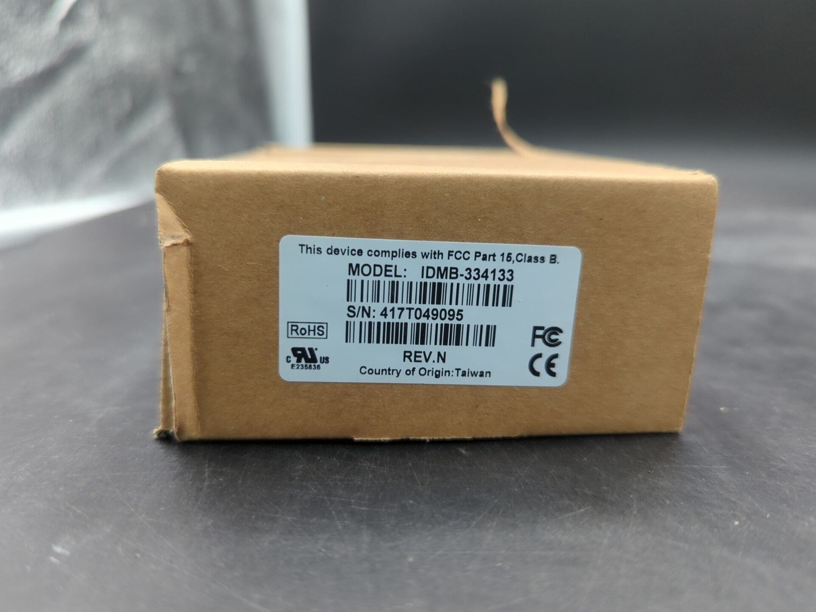 ID TECH IDMB-334133: Credit Card Reader: Black: New in Open Box