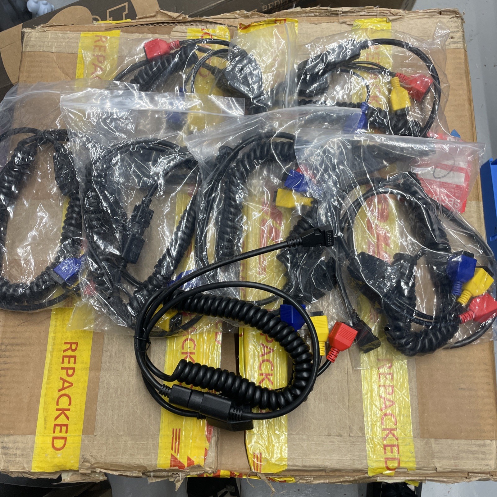 (7) PAX S300 Standard Pigtail/Comm Hub Cables G5