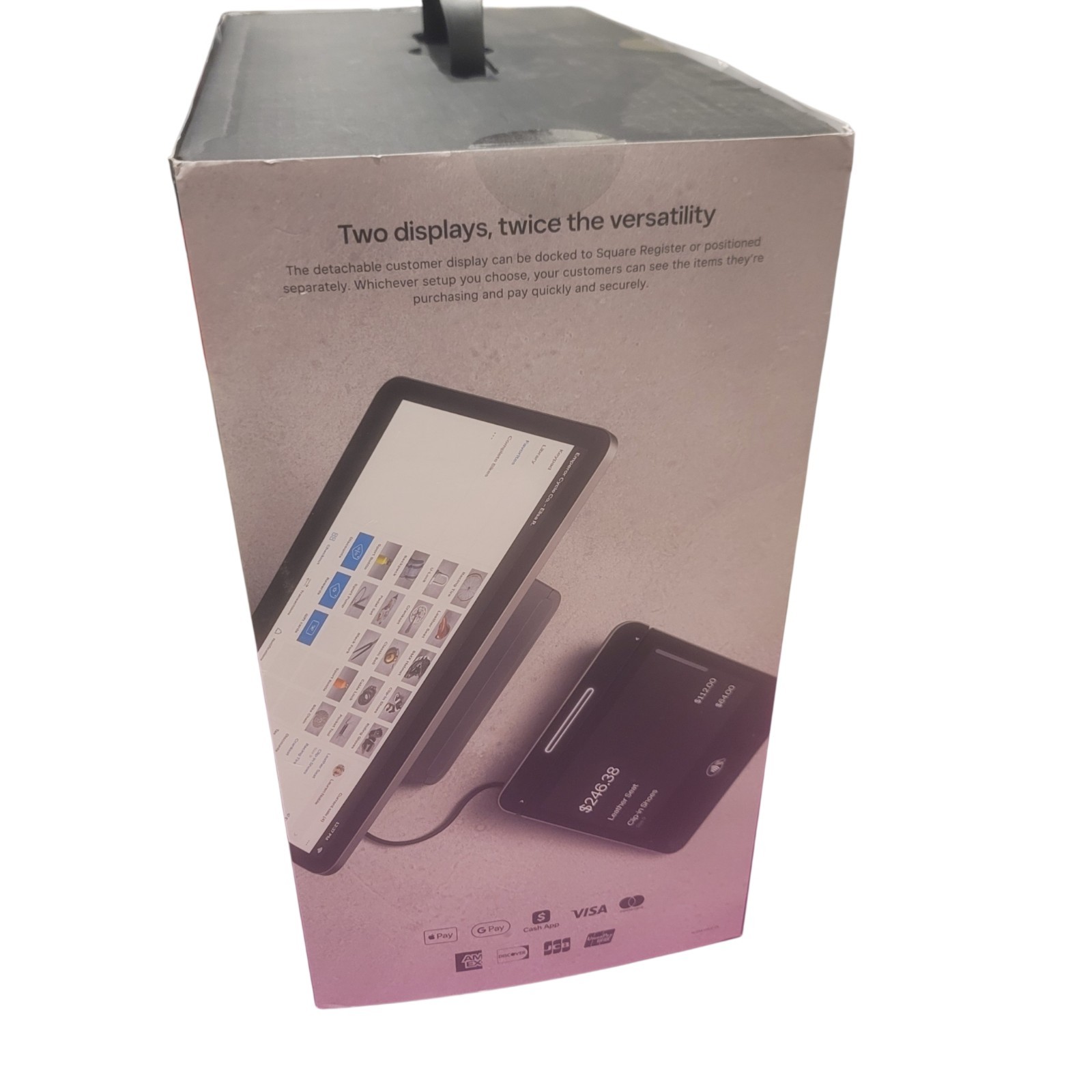 Square POS System Black,Register Model SPS1-01 •NEW•SEALED•