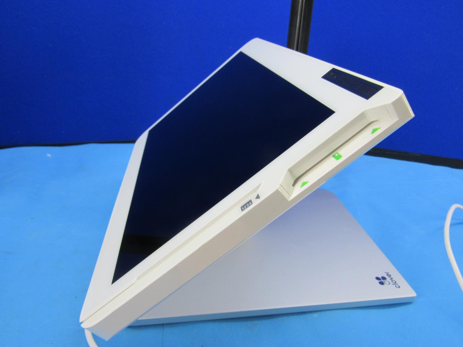Clover C500 Swivel Monitor W/ Power Supply And H500 Hub Locked