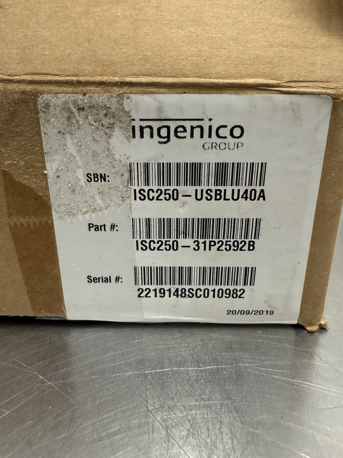 Ingenico ISC250 POS Credit Card Terminals ISC250-31T2591B w/ CamBox/Adapters NEW