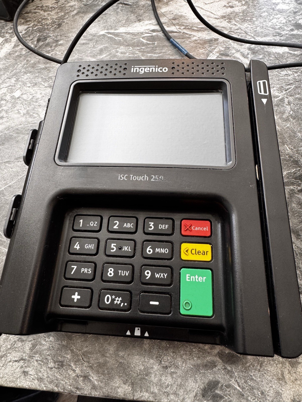 Ingenico ISC Touch 250 Payment Terminal – Black