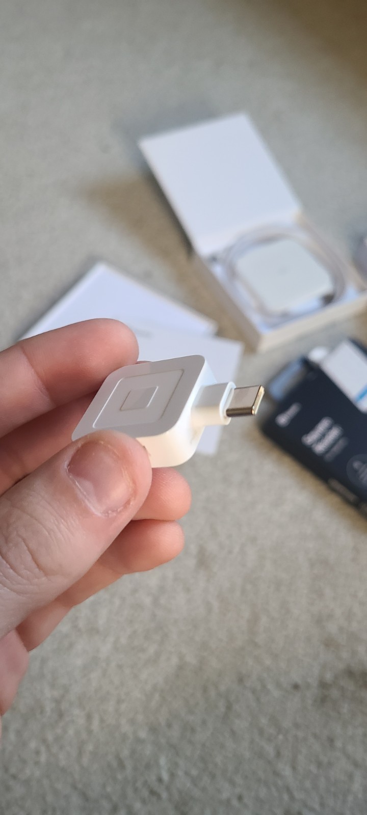 Square Credit Card Reader SPC1-01 And USB– Reader