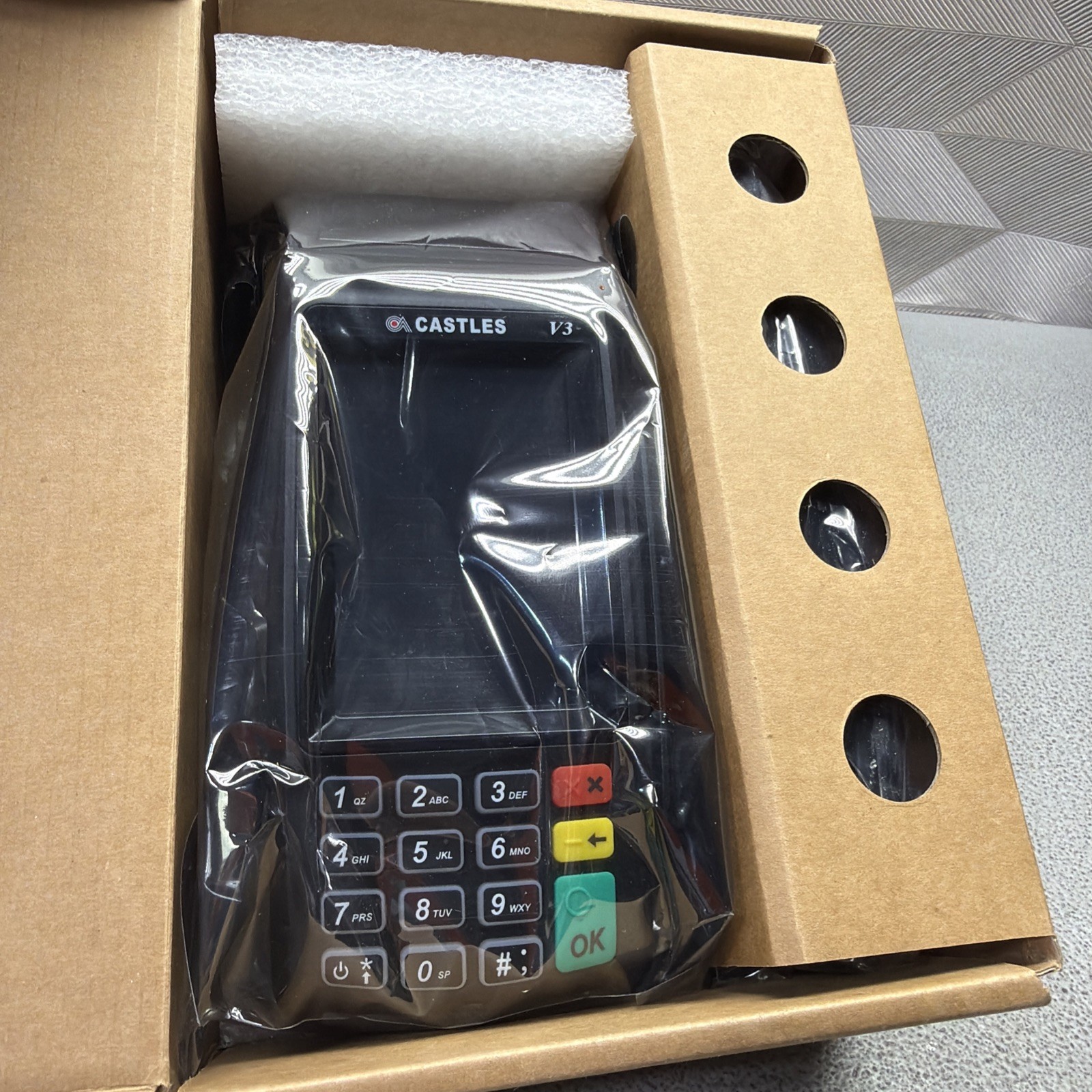 CASTLE V3 VEGA3000 Credit Card Terminal