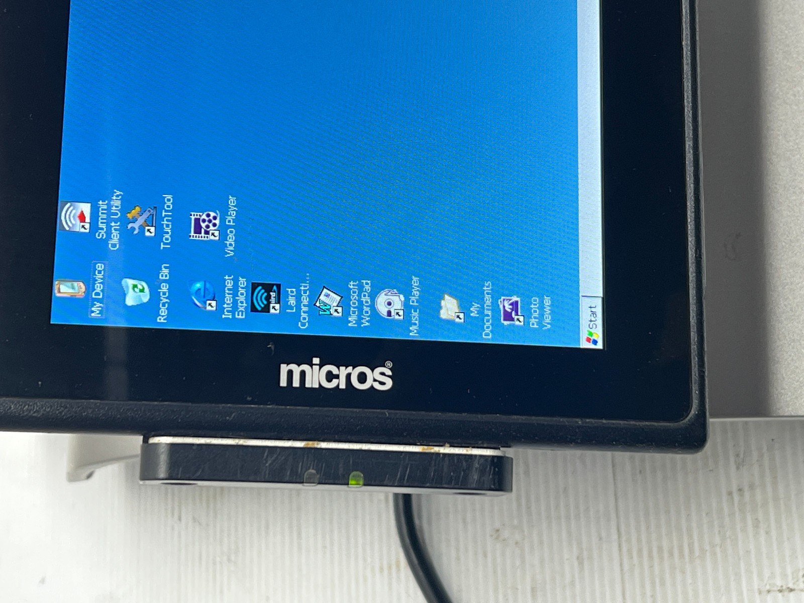 Micros Oracle 400374-020 Stand w/ LCD Rear Display Series 2 Mstation pos machine