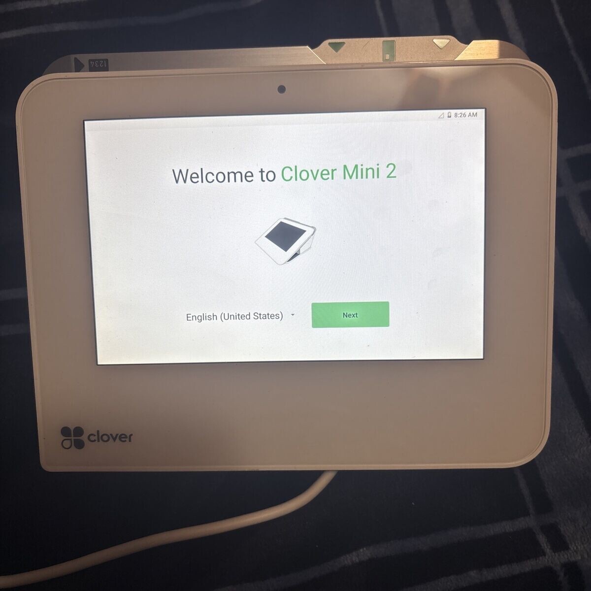 CLOVER Mini 2nd Generation C302U Credit Card Reader POS System