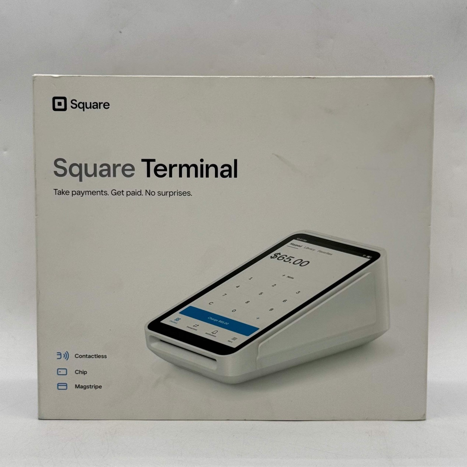 New Square Terminal Point-Of-Sale (POS) Payment Terminal SPD2-01 White
