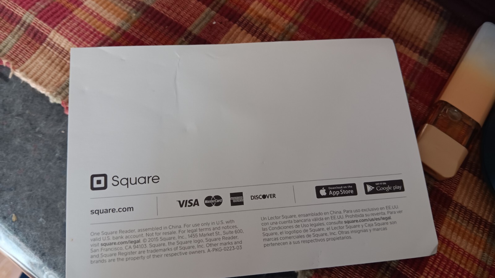 Square Credit Card Reader for iPhone, iPad and Android