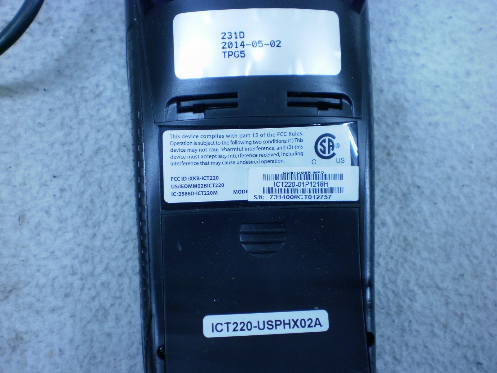 Lot of 9 Credit Card Terminal x3 VeriFone 1000SE/ Hypercom P1320 see description