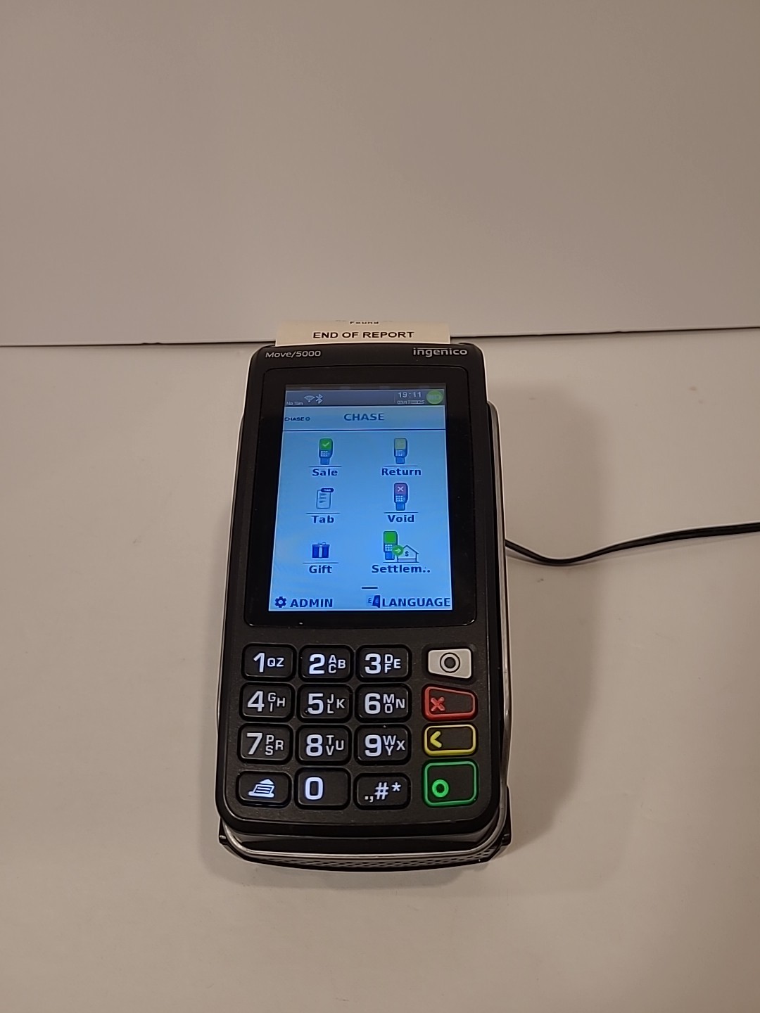 Ingenico Move/5000 Payment Credit Card/Debit/ Terminal W/ Tap 4G/WiFi/BT