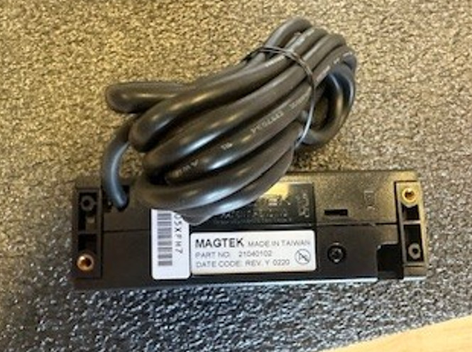 Magtek triple track magnetic strip swipe reader w/ USB HID Interface PN 21040102