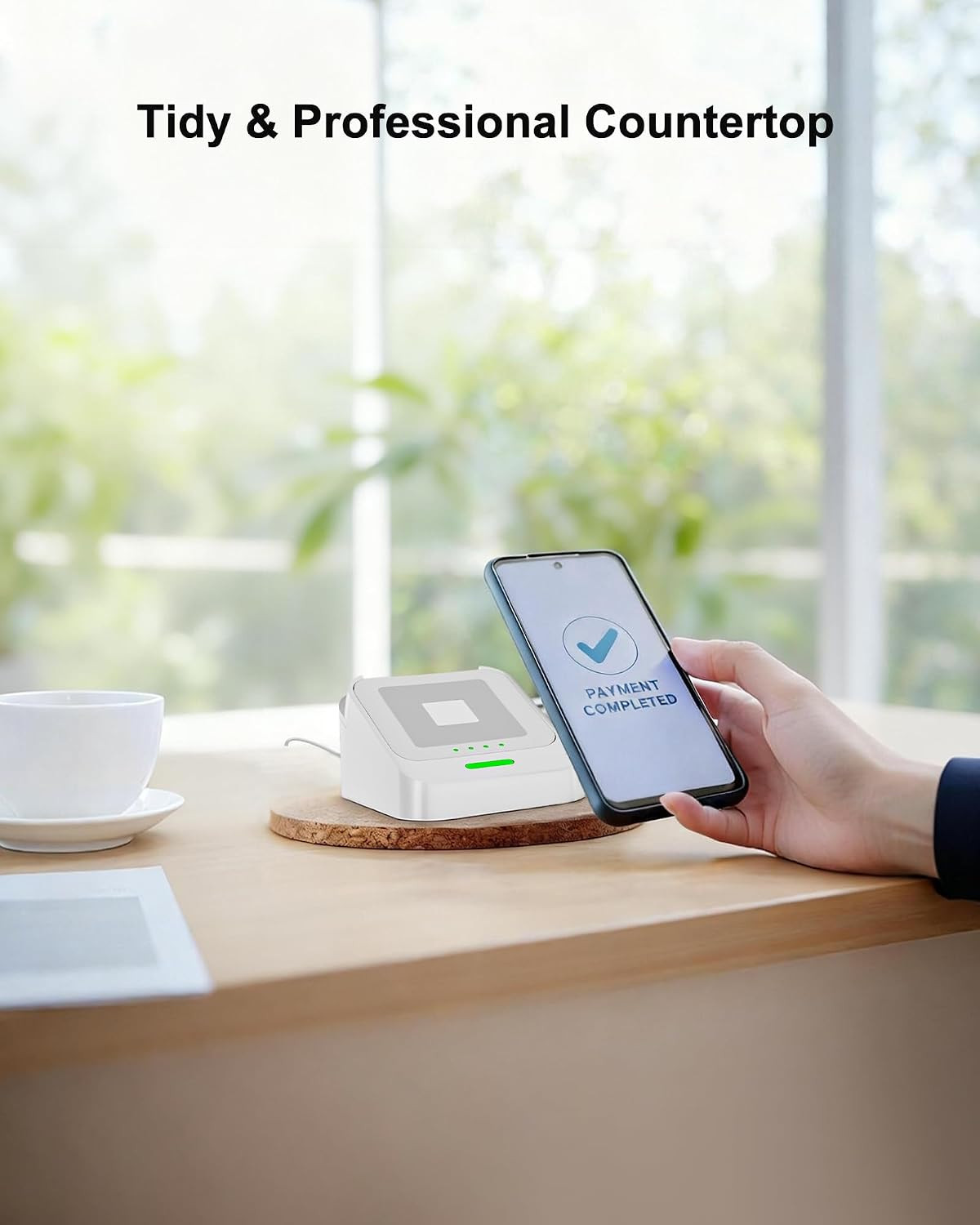 Reader Dock for Square Card Reader 2Nd Gen, Holder Stand for Square Reader 2