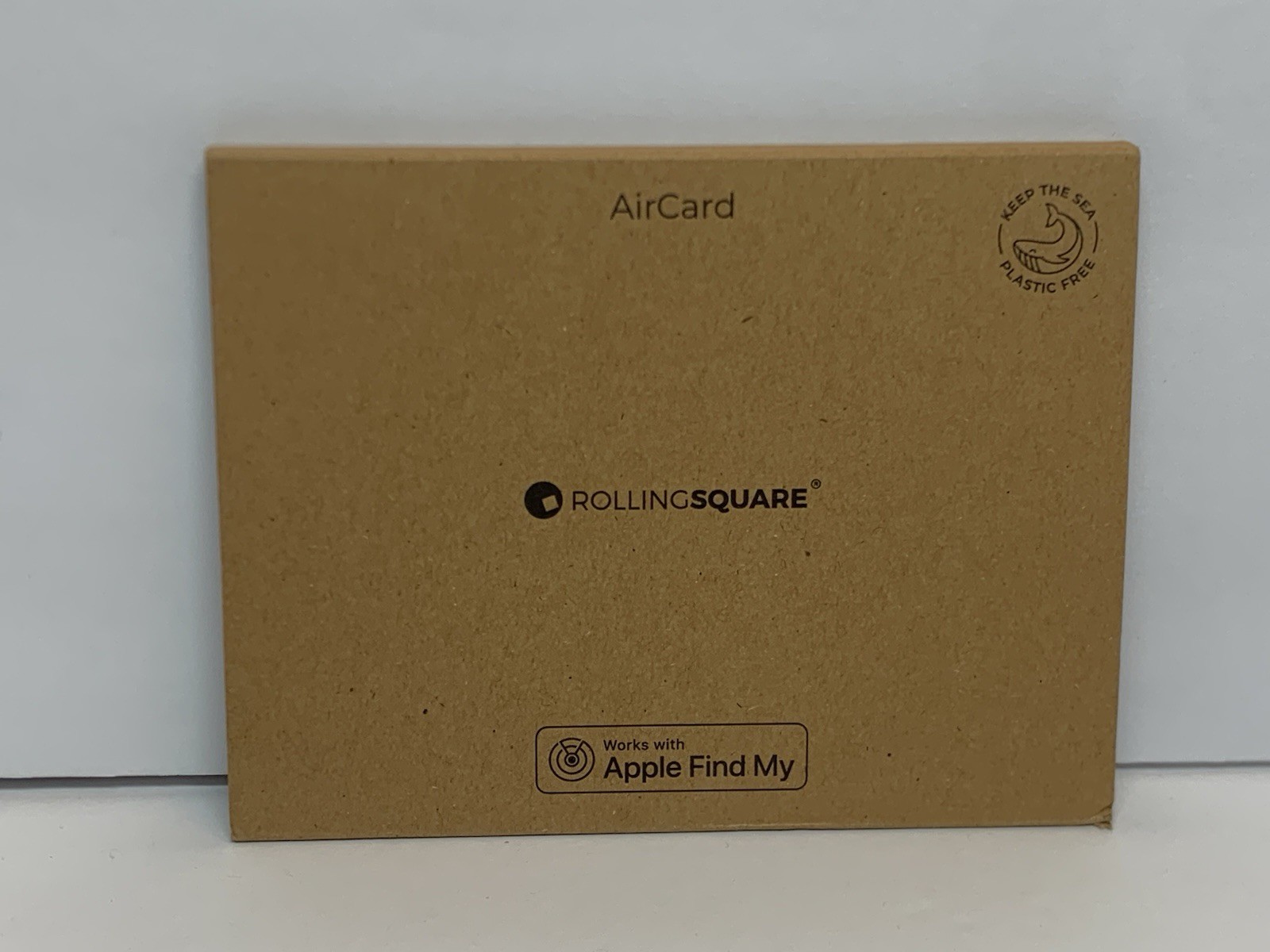 Rolling Square AirCard, Bluetooth Card Sized GPS Tracker w/Business Card NFC NEW