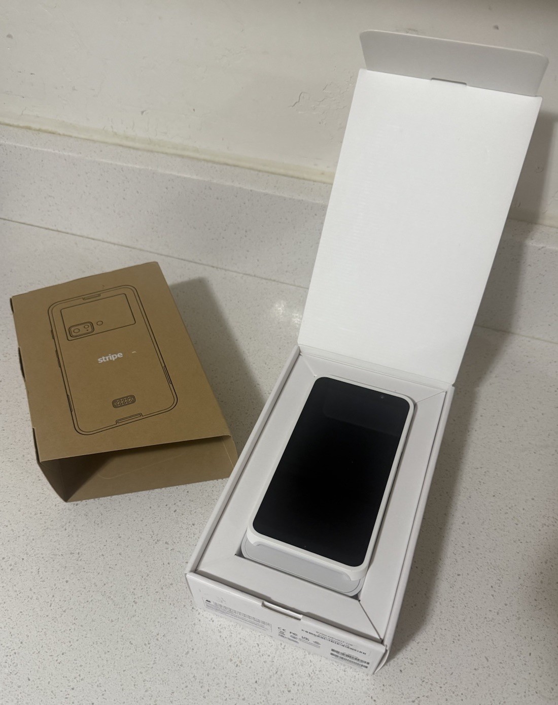 STRIPE Reader S700 card reader with STRIPE charging Dock Included pre-owned