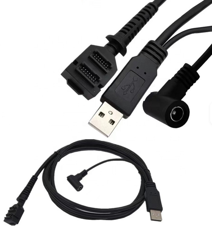 Verifone CBL-282-045-01-A VX805/VX820/P200/P400-3A USB Power Adapter
