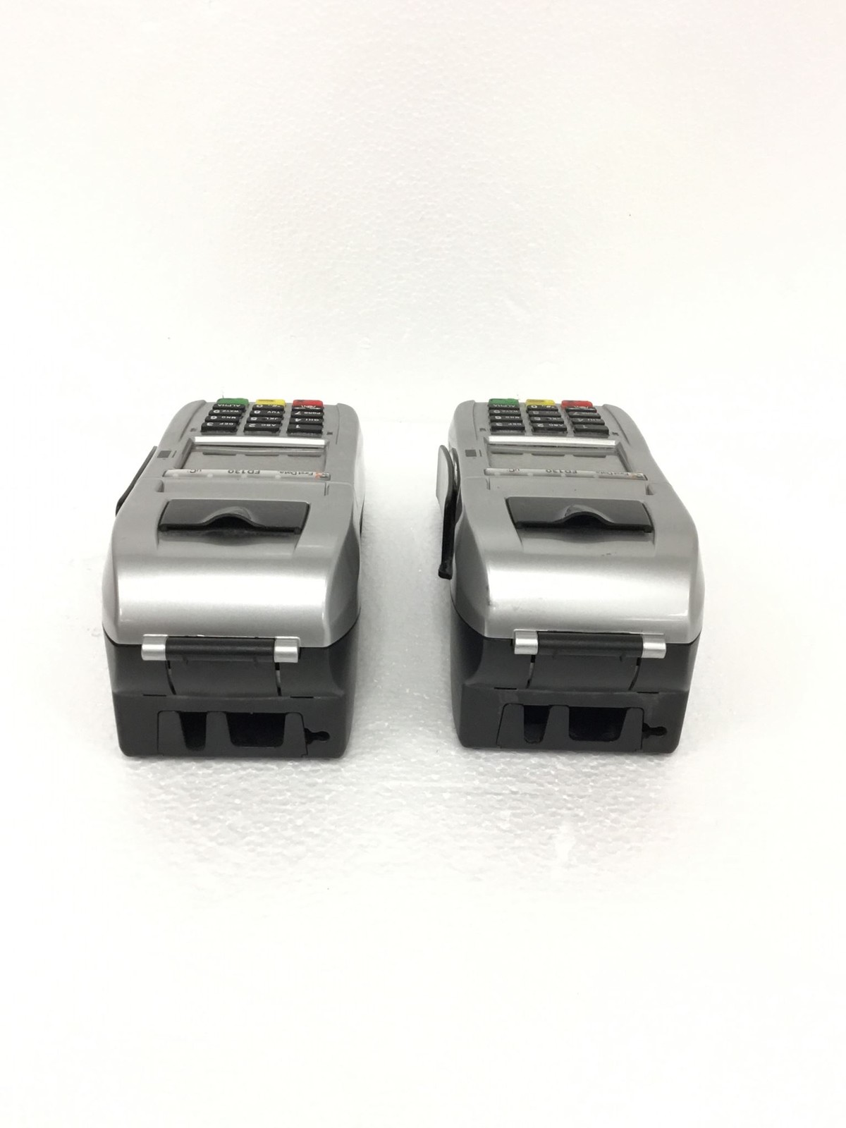2x FIRST DATA FD130 Credit Card Terminal Chip Reader No Ac Adapter WORKING QTY