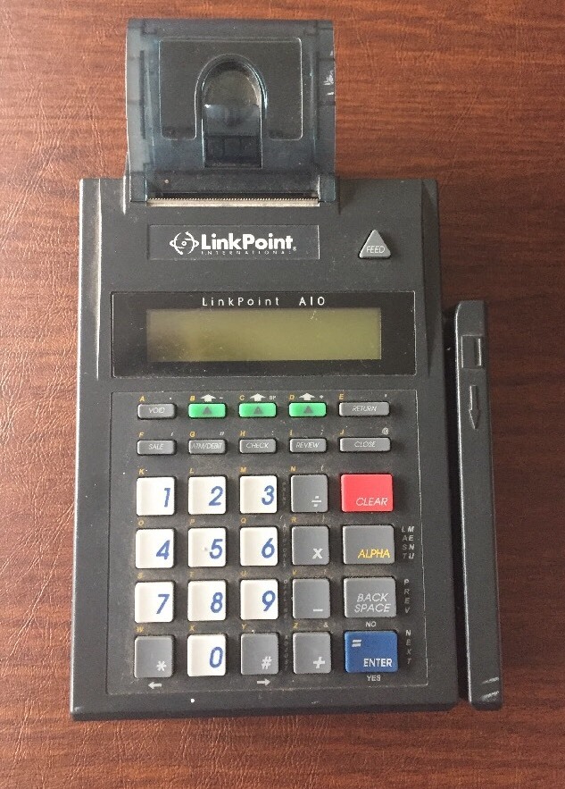 Paper Roll Cover For LinkPoint International AIO LPAIO Credit Card Machine