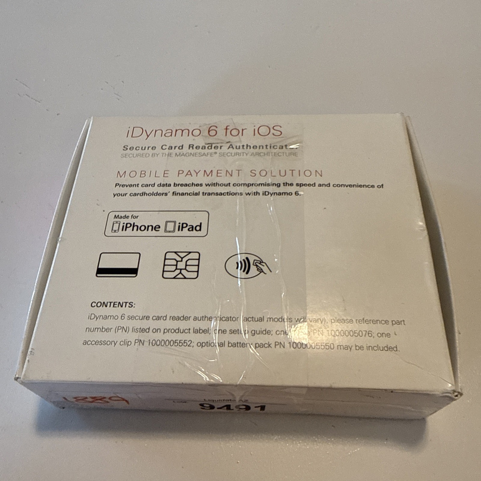 Magtek 21087023 iDynamo 6 Secure Mag/EMV Chip Mobile USB-C Credit Card Reader