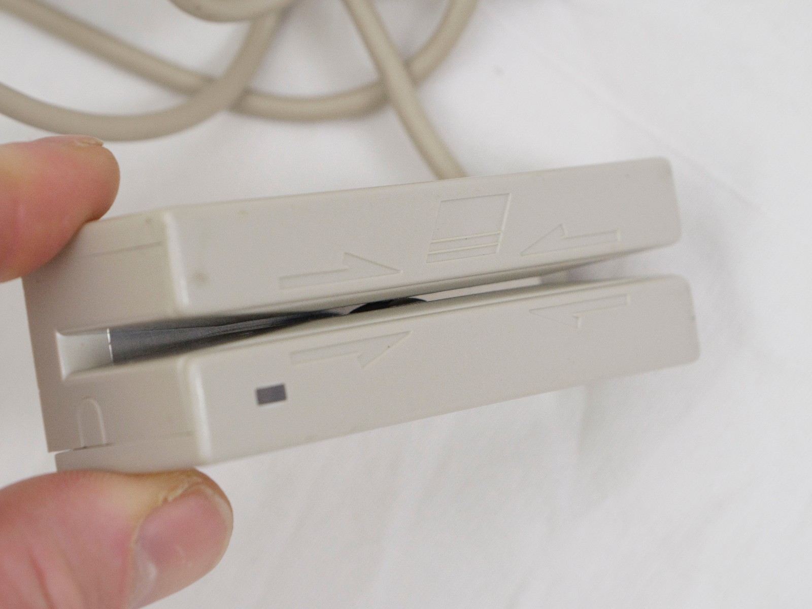 MagTek Swipe 21040109 USB Credit Card Reader – Untested
