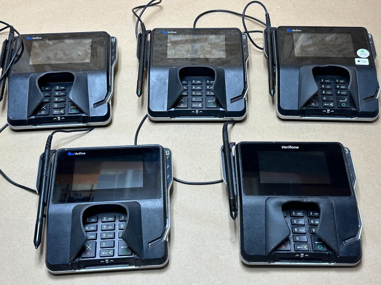 5x Lot VeriFone MX915 Payment Terminal Full-motion Video Chip Reader M13240901R