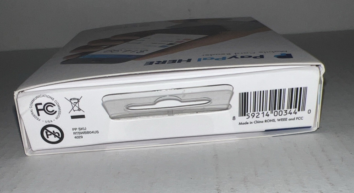 PayPal Mobile Credit Card Reader Swiper For iPhone and Android