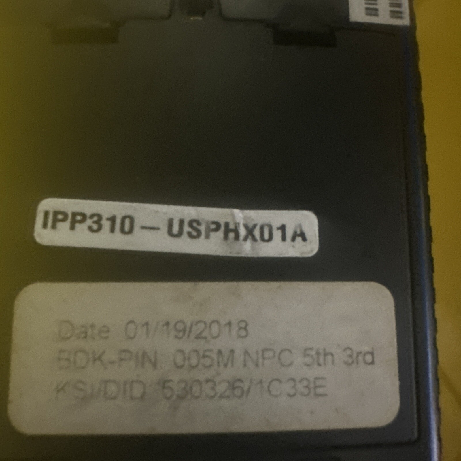 Ingenico iCT220 Credit Terminal Chip Reader w/Box Connector, Ipp310 Incl. Bundle