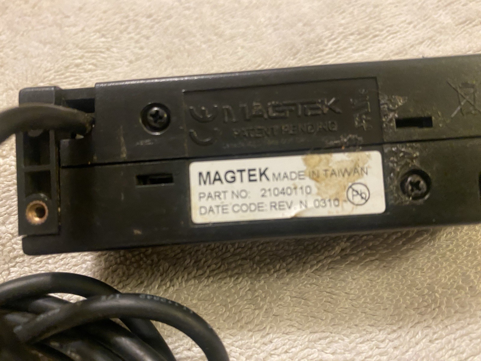 MagTek 21040108 Credit Card Reader – Black Pair
