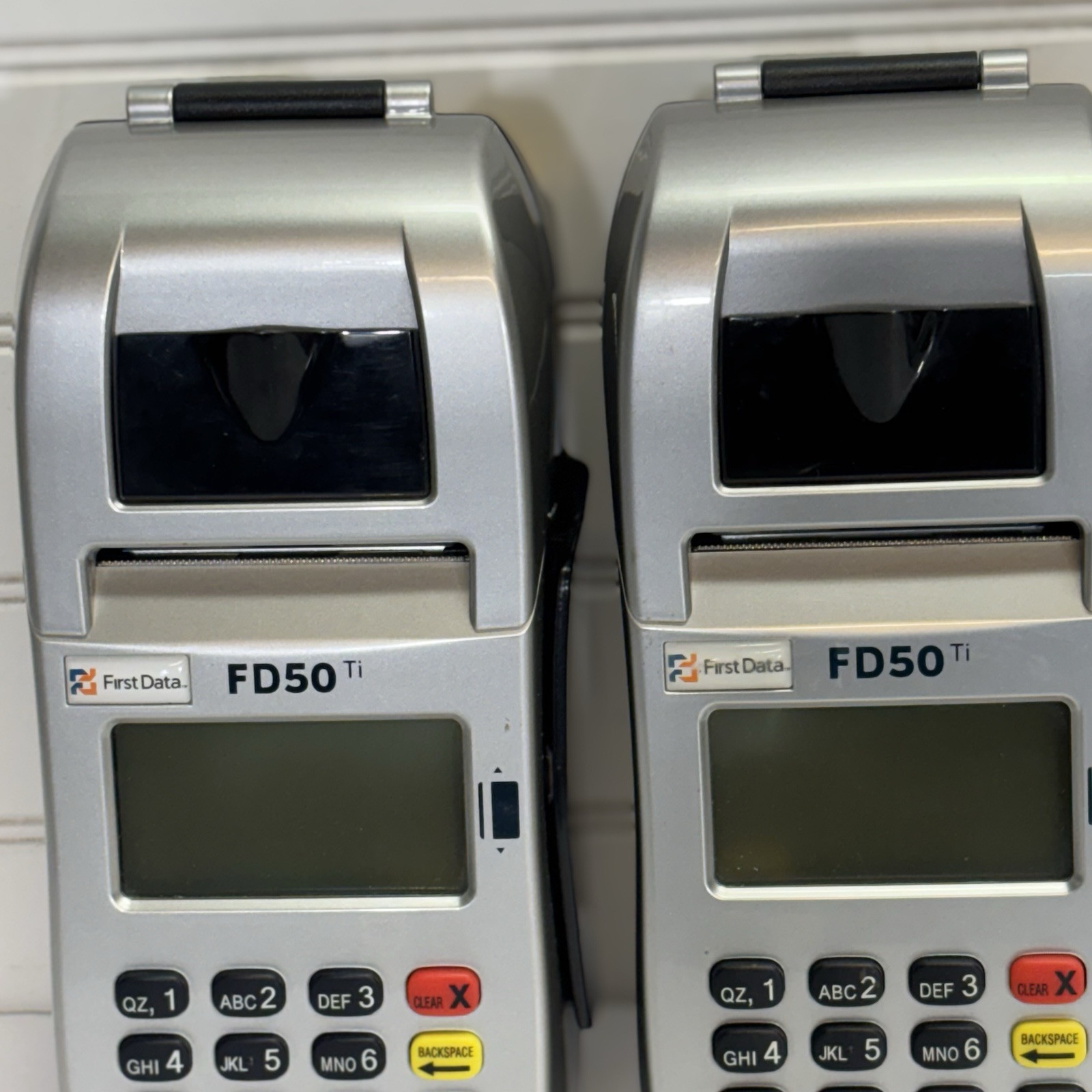 First Data FD50 Ti Credit Card Terminal Lot Of 6