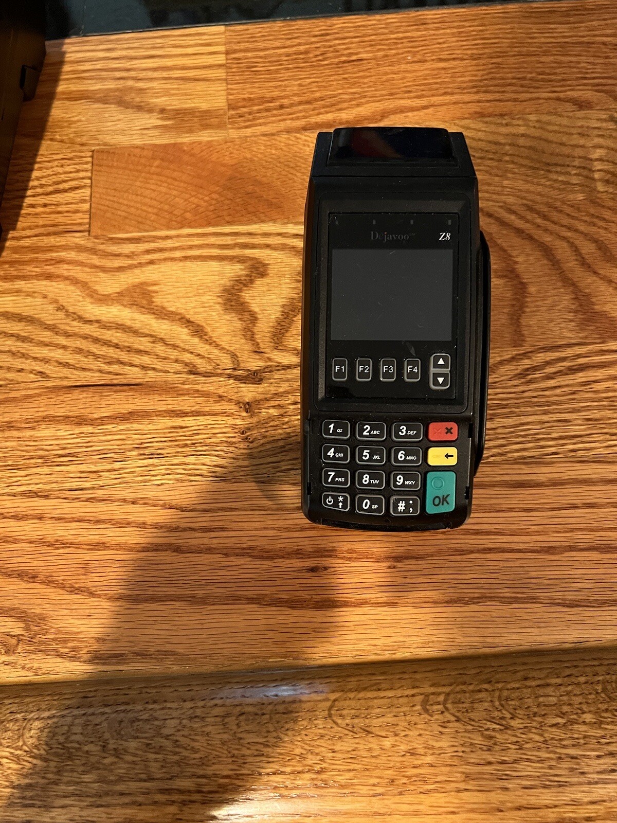 DEJAVOO Z8 VEGA3000 Credit Card Terminal CL Type D HW-v1.2 — No Cord