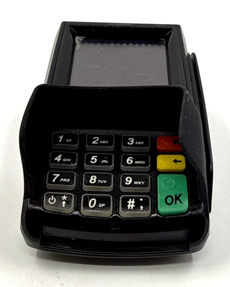Dejavoo Z9 3.5″ VEGA3000 LCD POS Credit Card Terminal w/No Power Adapter/Tested