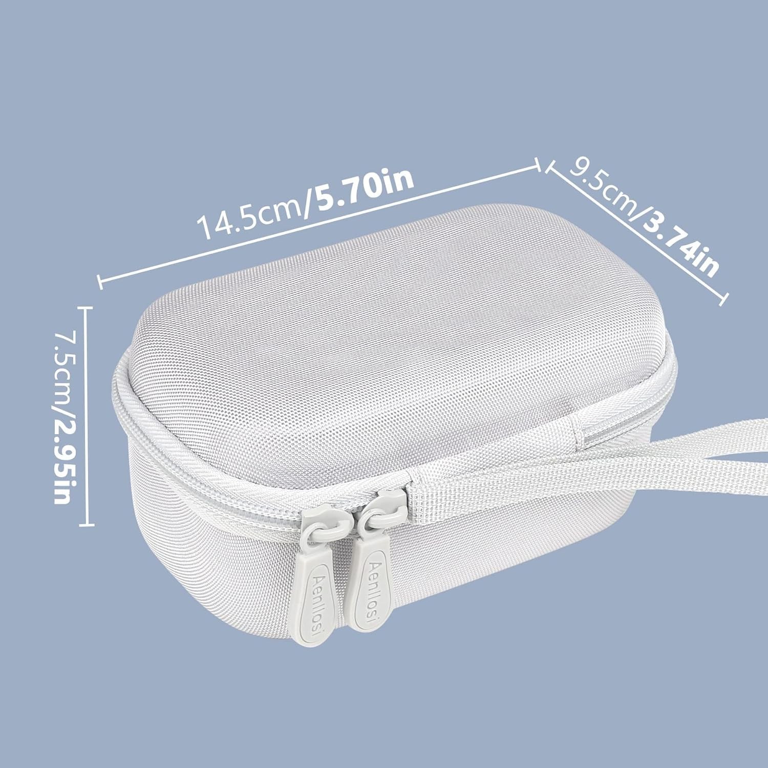 Hard Storage Case for Contactless Square Card Reader and Dock Waterproof