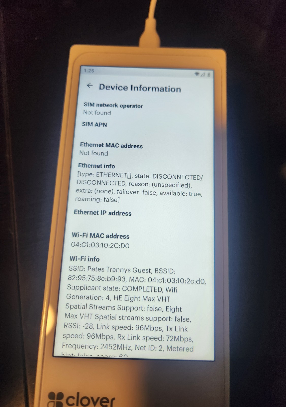 Clover Flex C405