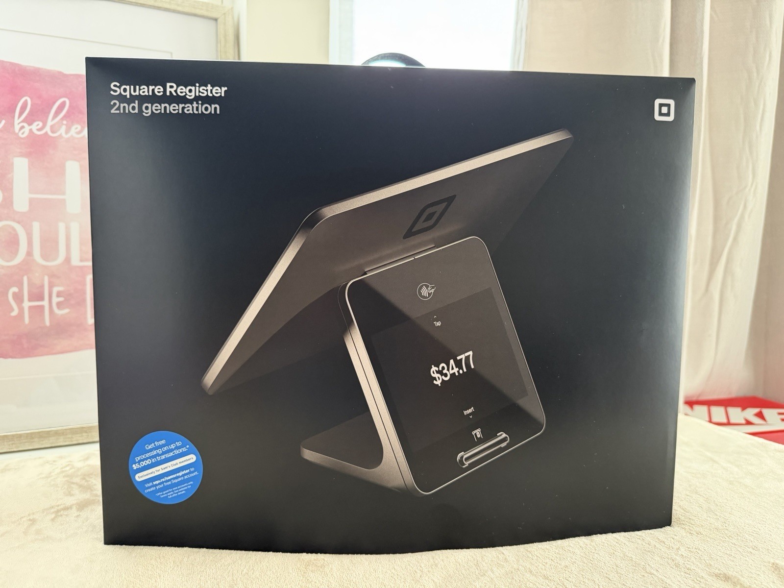 Square Register (2nd Generation) Powered by Square POS – Gray