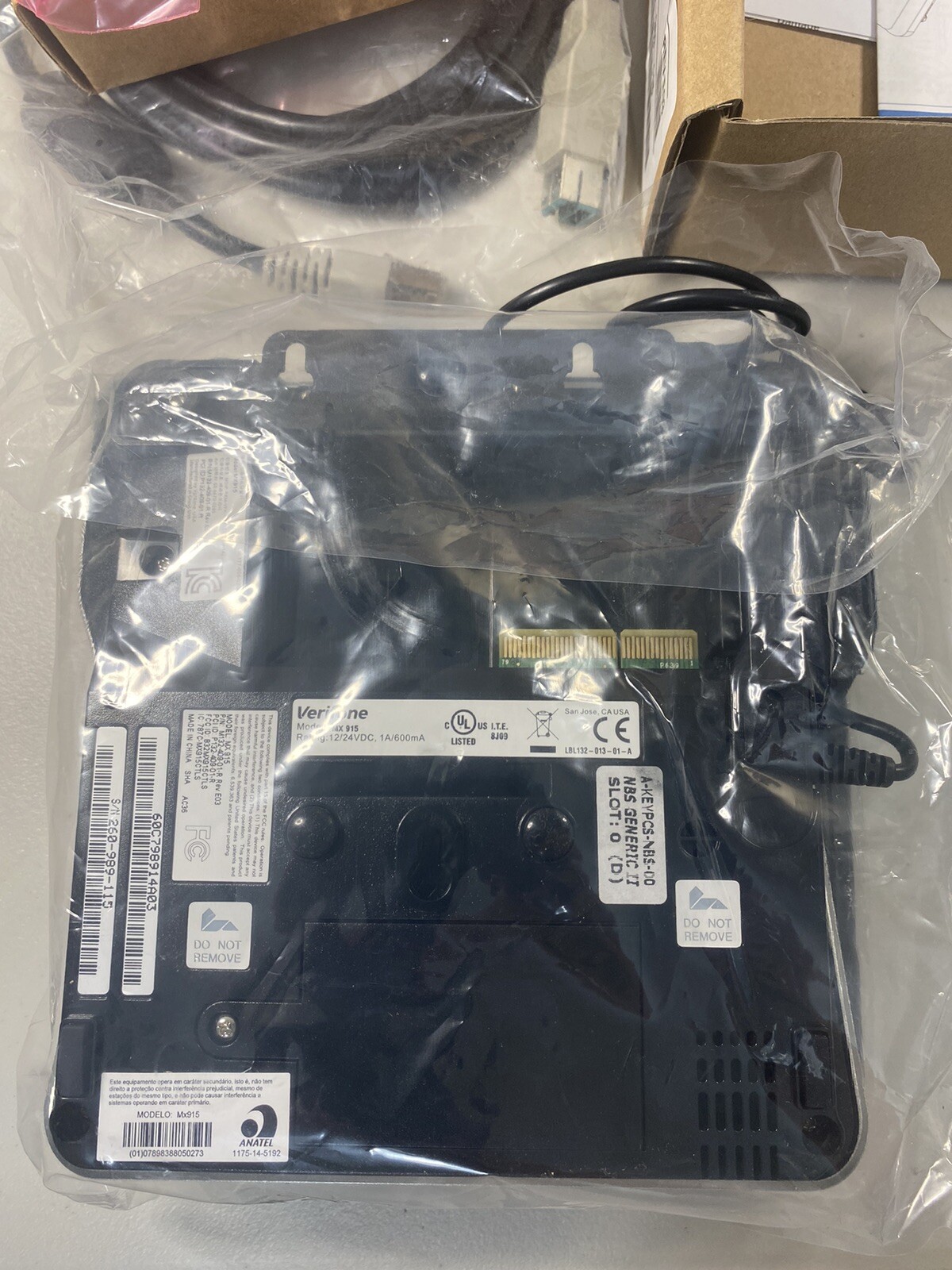 New VeriFone MX 915 Credit Card Pinpad Payment Terminal M132-409-01-R