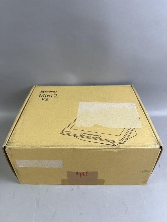 NEW 2 Clover Mini Countertop POS Smart Terminals (1 Complete Kit + 1 xtra device