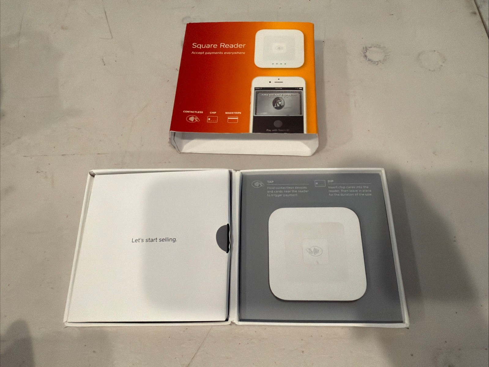 Square Credit Card Reader For Contactless Chip Model S6
