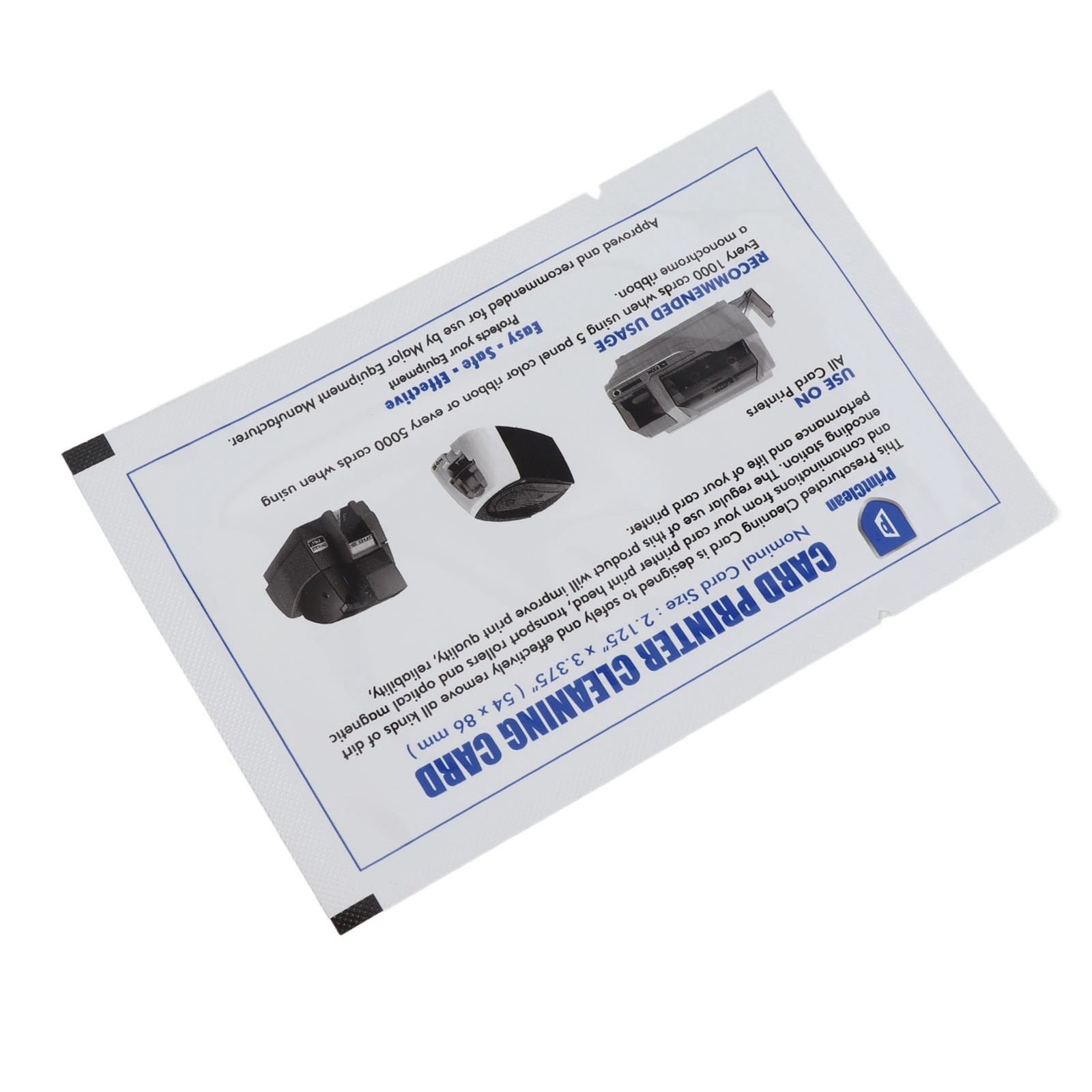 50pcs Credit Card Reader Cleaner POS Terminal Cleaning Cards For ATM M CAD