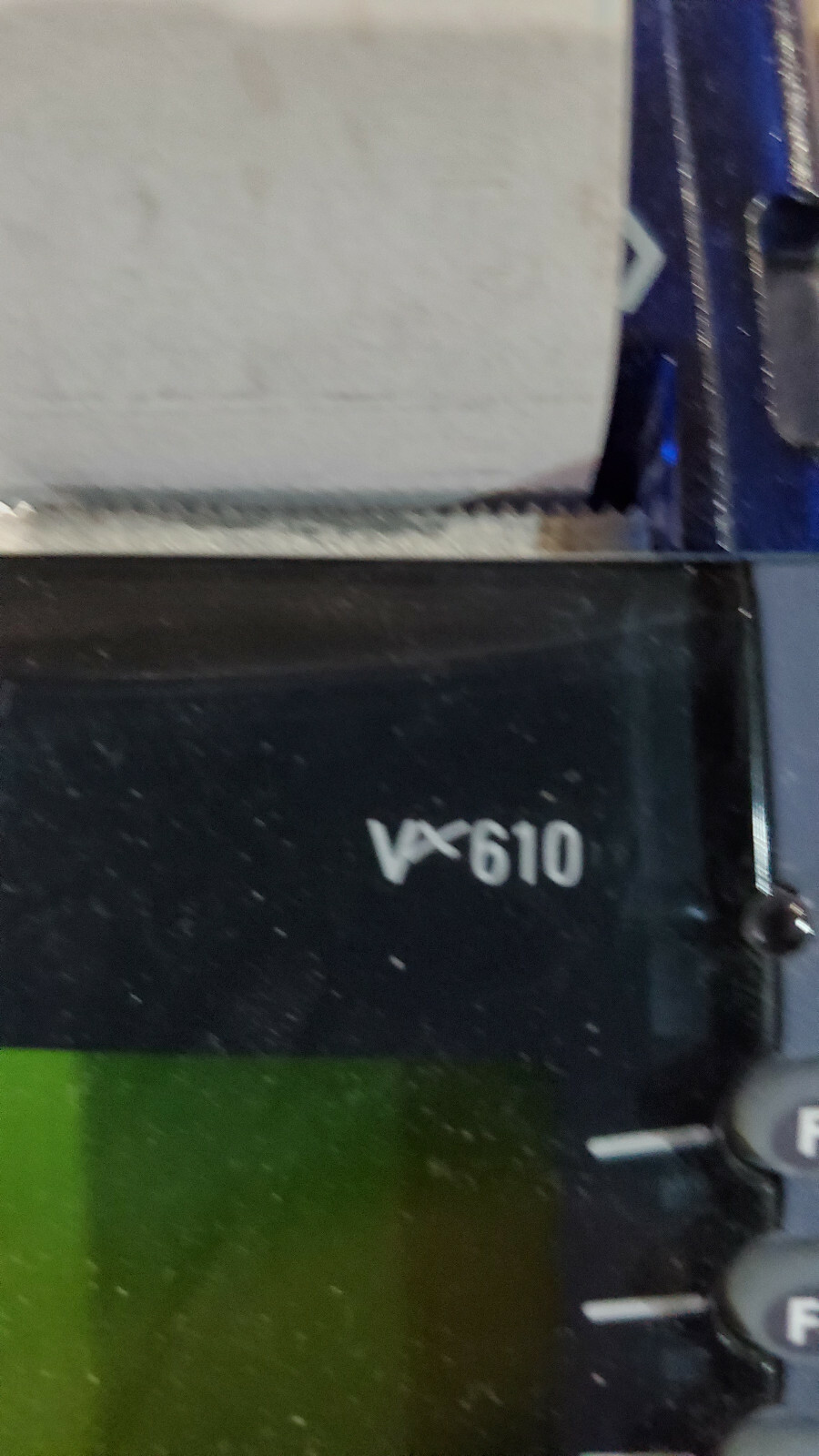 Verifone VX610 Credit Card Chip Reader w/ Power Supply, Battery, & Paper