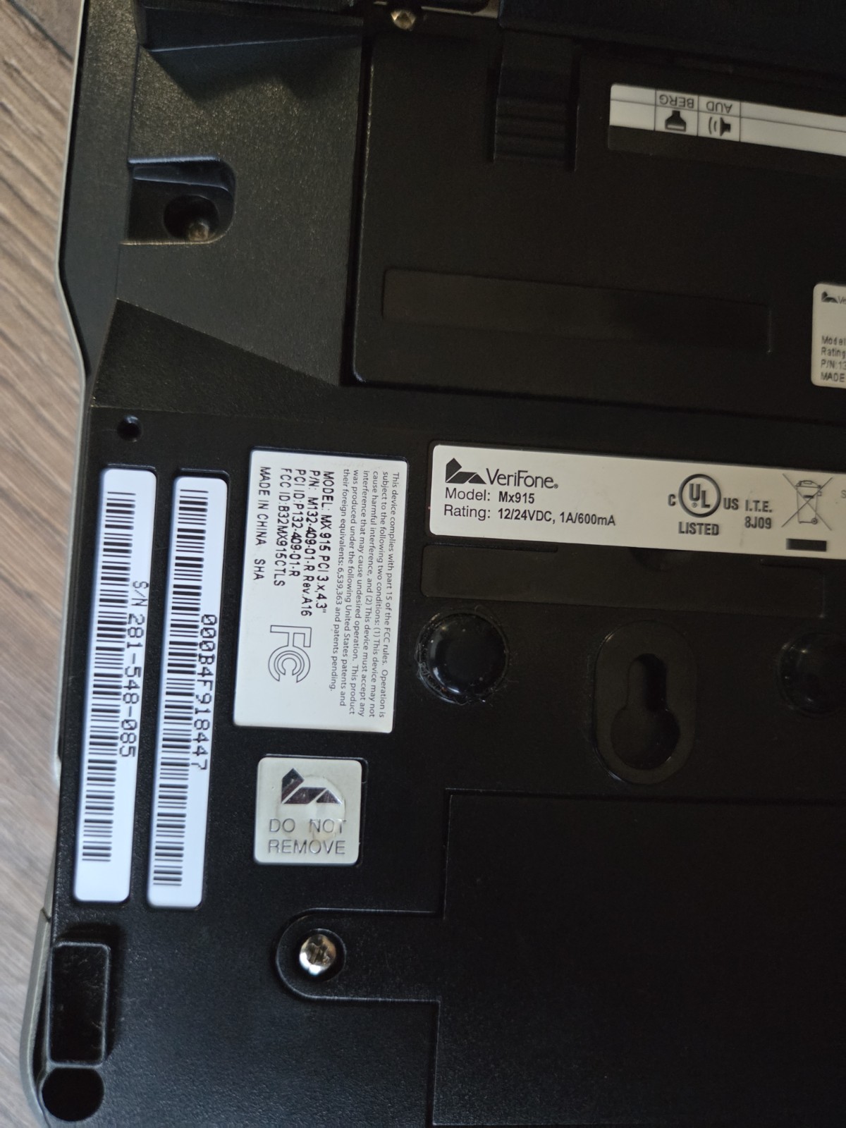Verifone MX 915 Pin Pad Payment Terminal Open Box