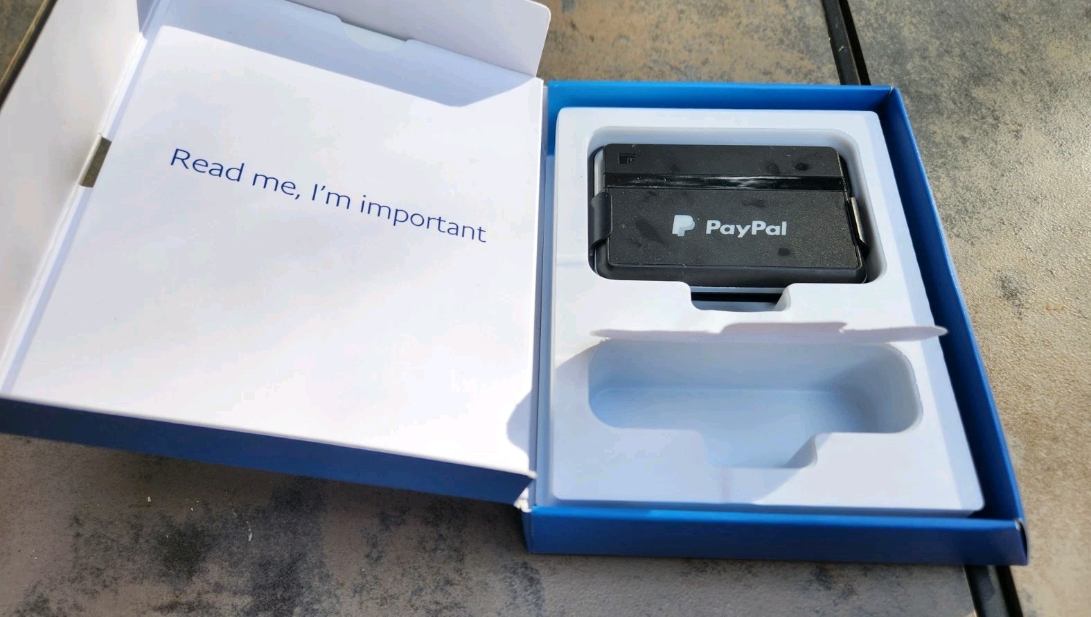 PayPal PCSUSDCRT Chip and Swipe Reader – Black